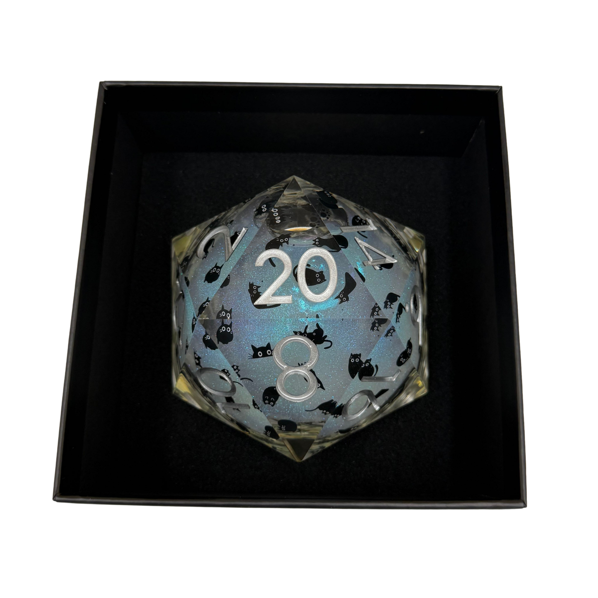 Glitter Kitten - Monster Liquid Core D20