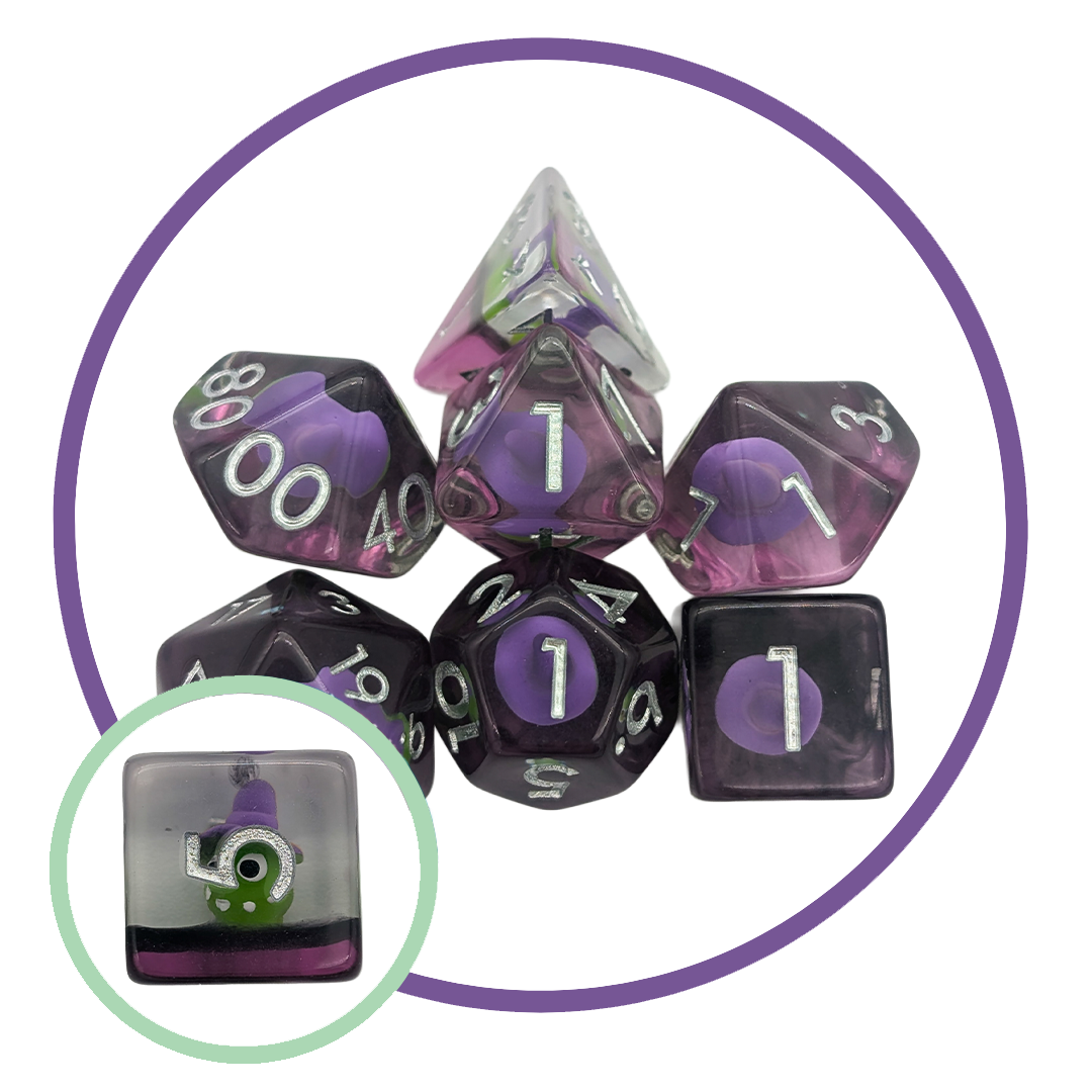 Goblin Inclusion Dice Set