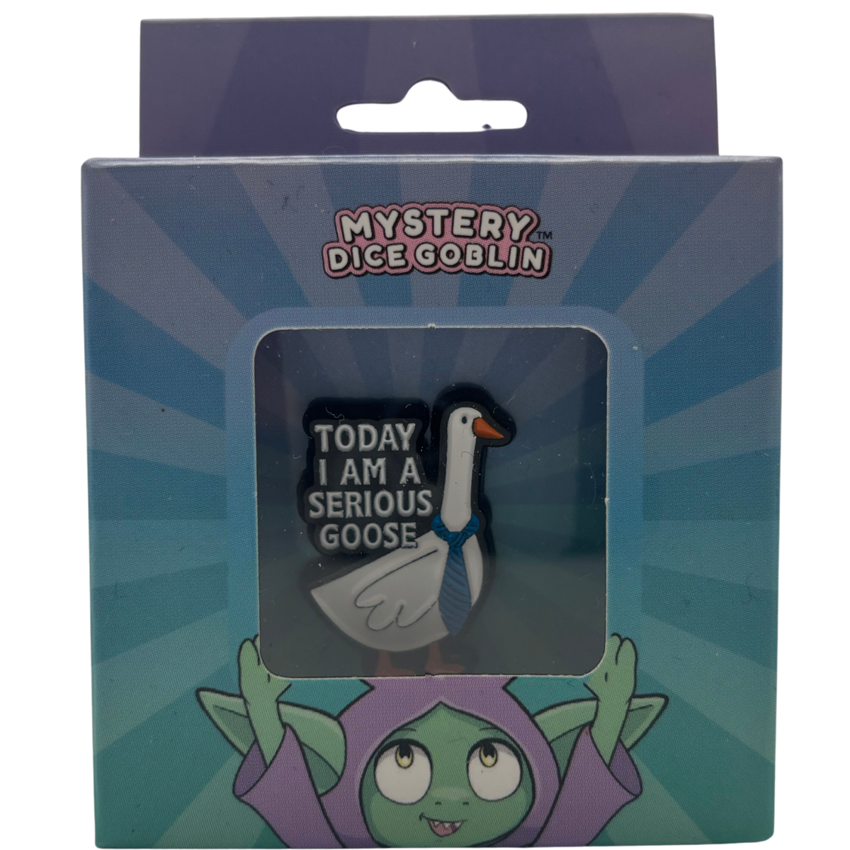 Serious Goose Pin