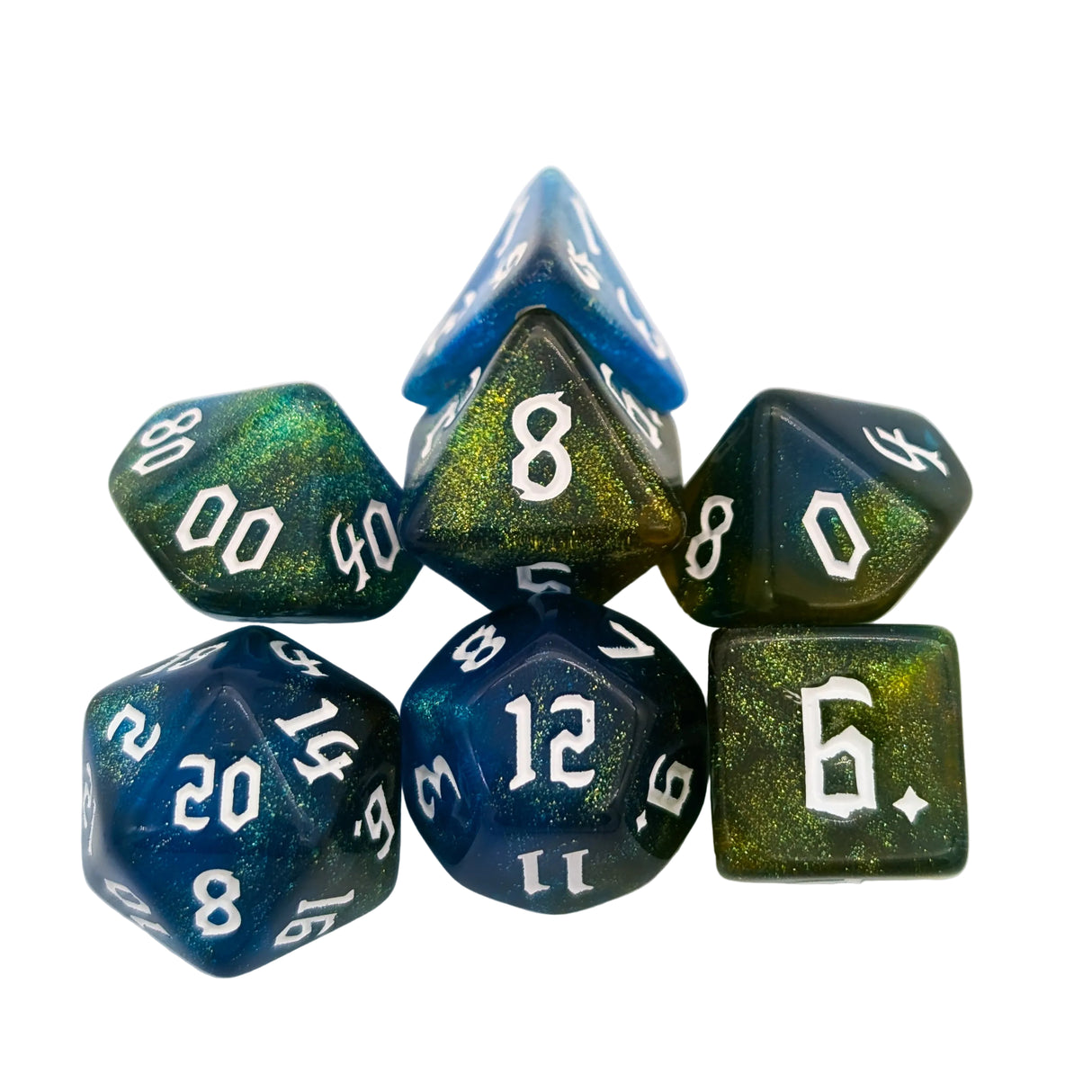 Fog Nebula Dice Set