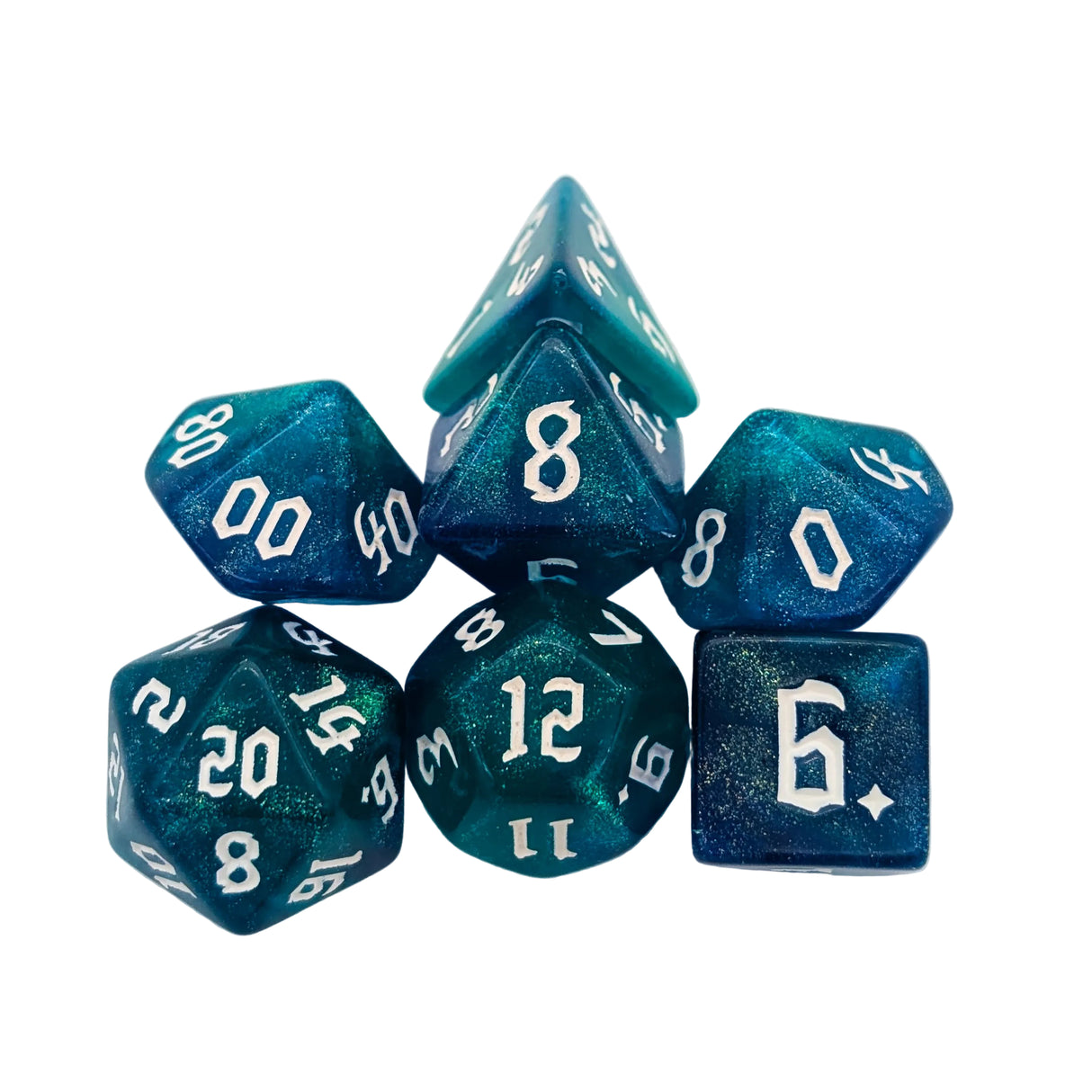 Fog Ocean Dice Set