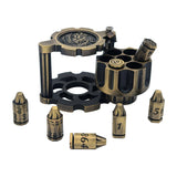 Fidget Metal Revolvers with Bullet Dice