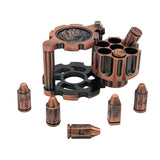 Fidget Metal Revolvers with Bullet Dice