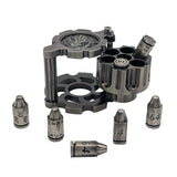 Fidget Metal Revolvers with Bullet Dice