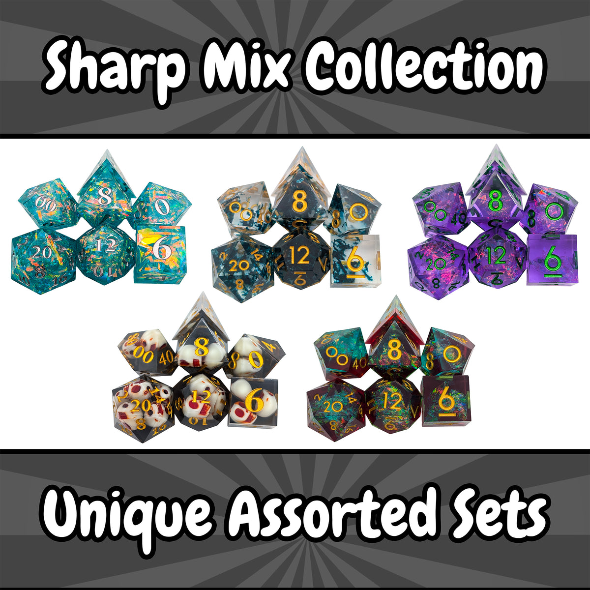 Sharp Mix Collection 4 – Mystery Dice Goblin Wholesale