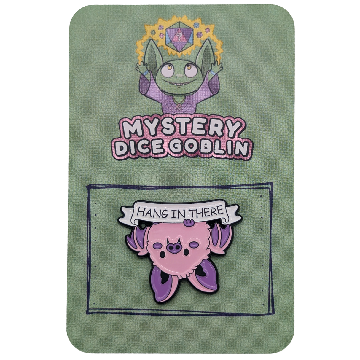 Hang In There RPG Pin