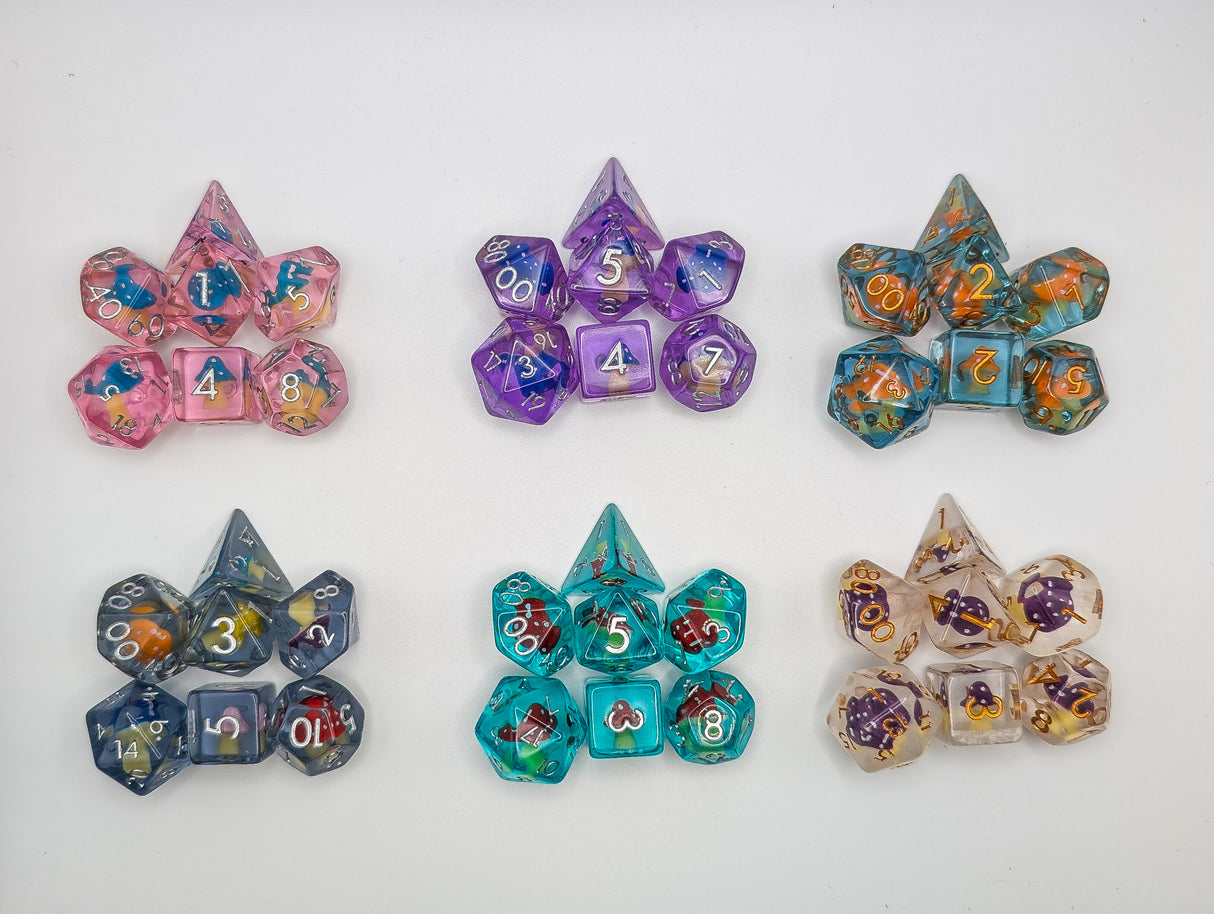 Mushroom Dice Tin