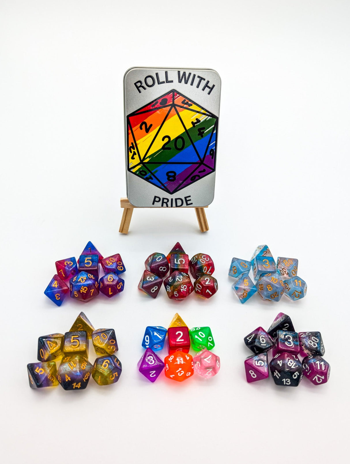 Pride Dice Tin