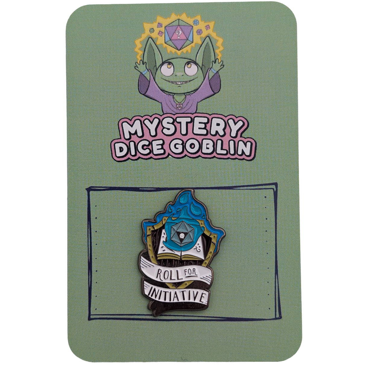 Roll For Initiative RPG Pin