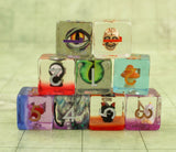 Dungeons and Dragons, Filled Mystery Dice DnD Dice over 100 styles available, Filled Polyhedral Dice never the same sets | DnD Dice